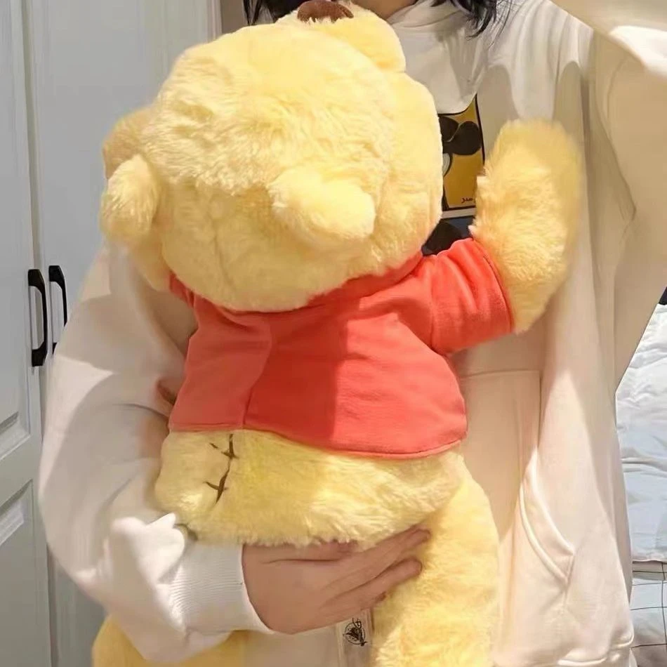 维尼噗噗熊公仔趴趴小熊抱枕布娃娃毛绒玩具睡觉玩偶生日礼物女生