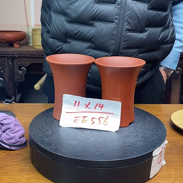 紫砂花盆货号一只EE556