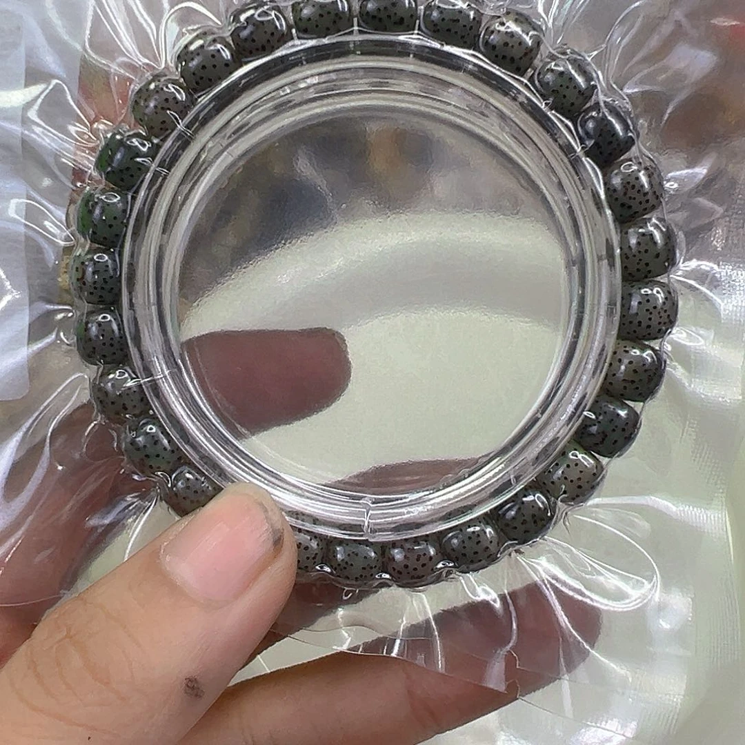手串星月菩提42王者河豚星月菩提单圈8左右