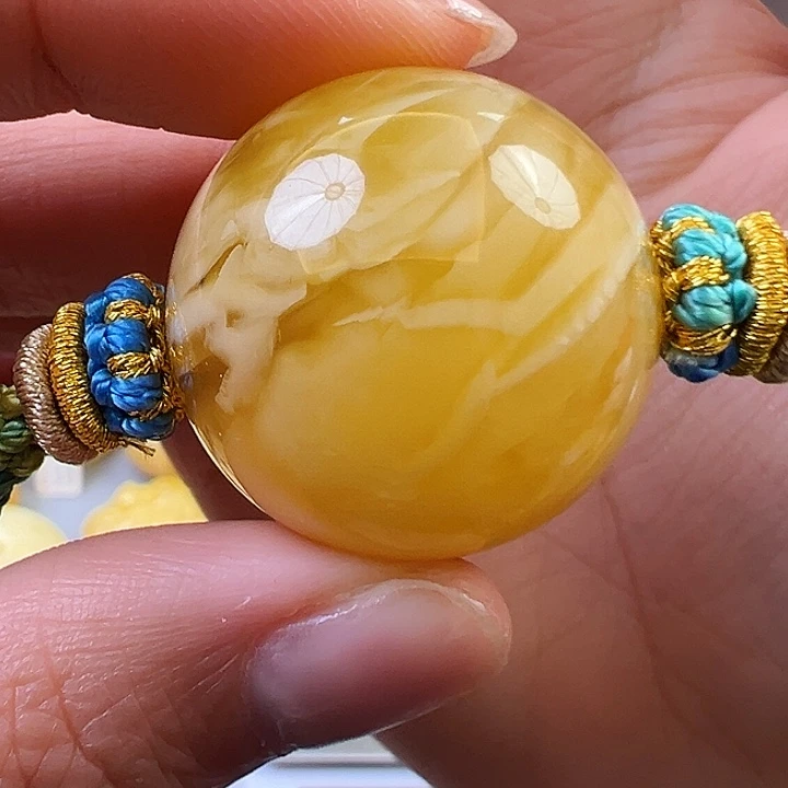 蜜蜡颈饰未镶嵌蜜蜡