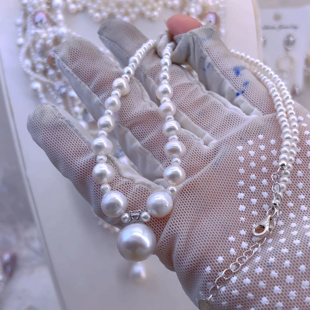 未镶嵌耳饰淡水珍珠