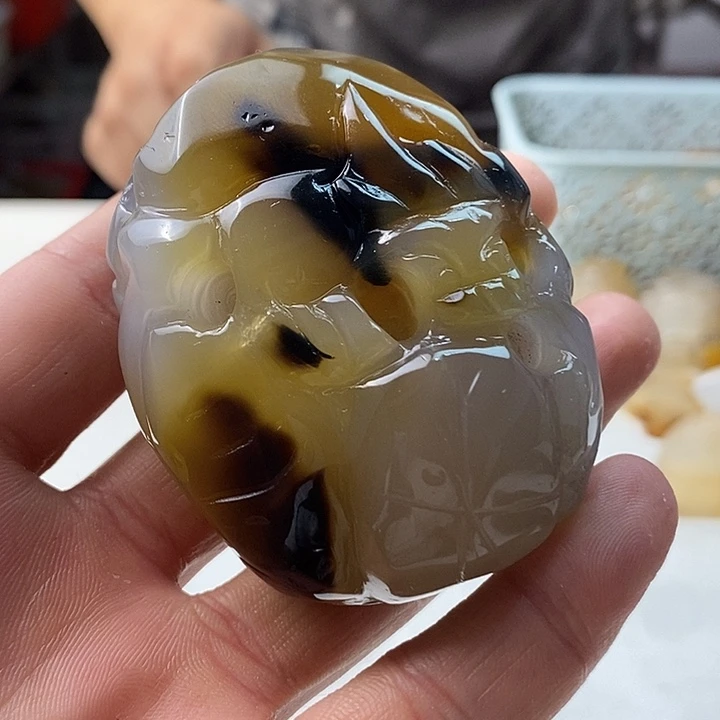 玛瑙/玉髓未镶嵌颈饰