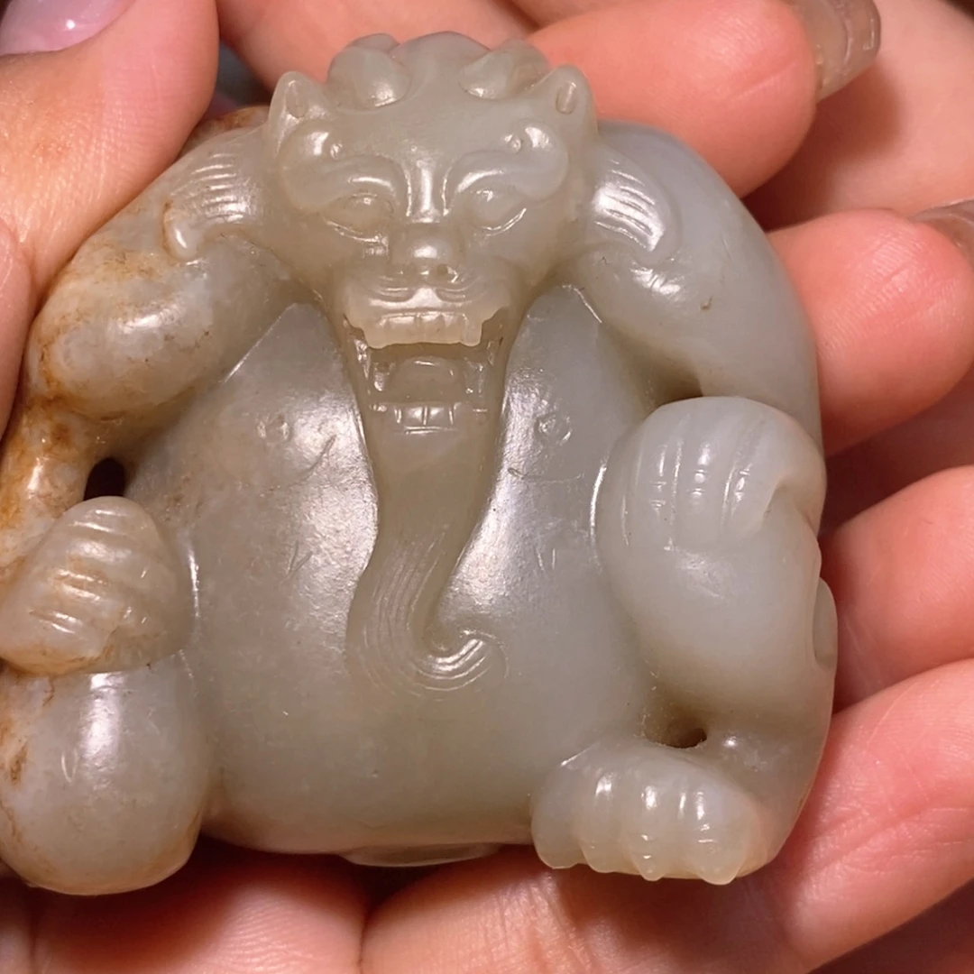 和田玉挂件未镶嵌用****4