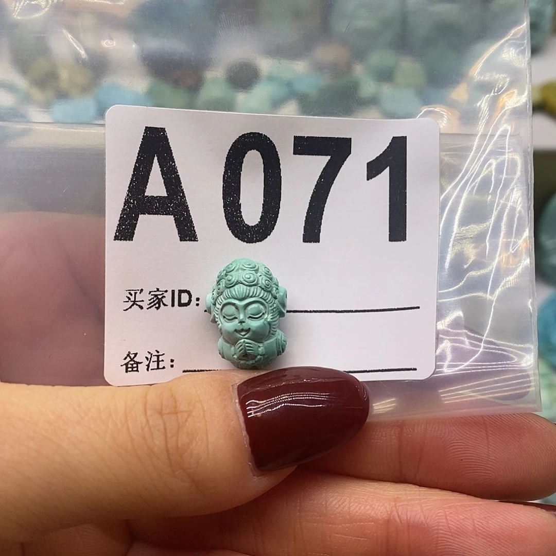 未镶嵌绿松石绿松石配饰定制