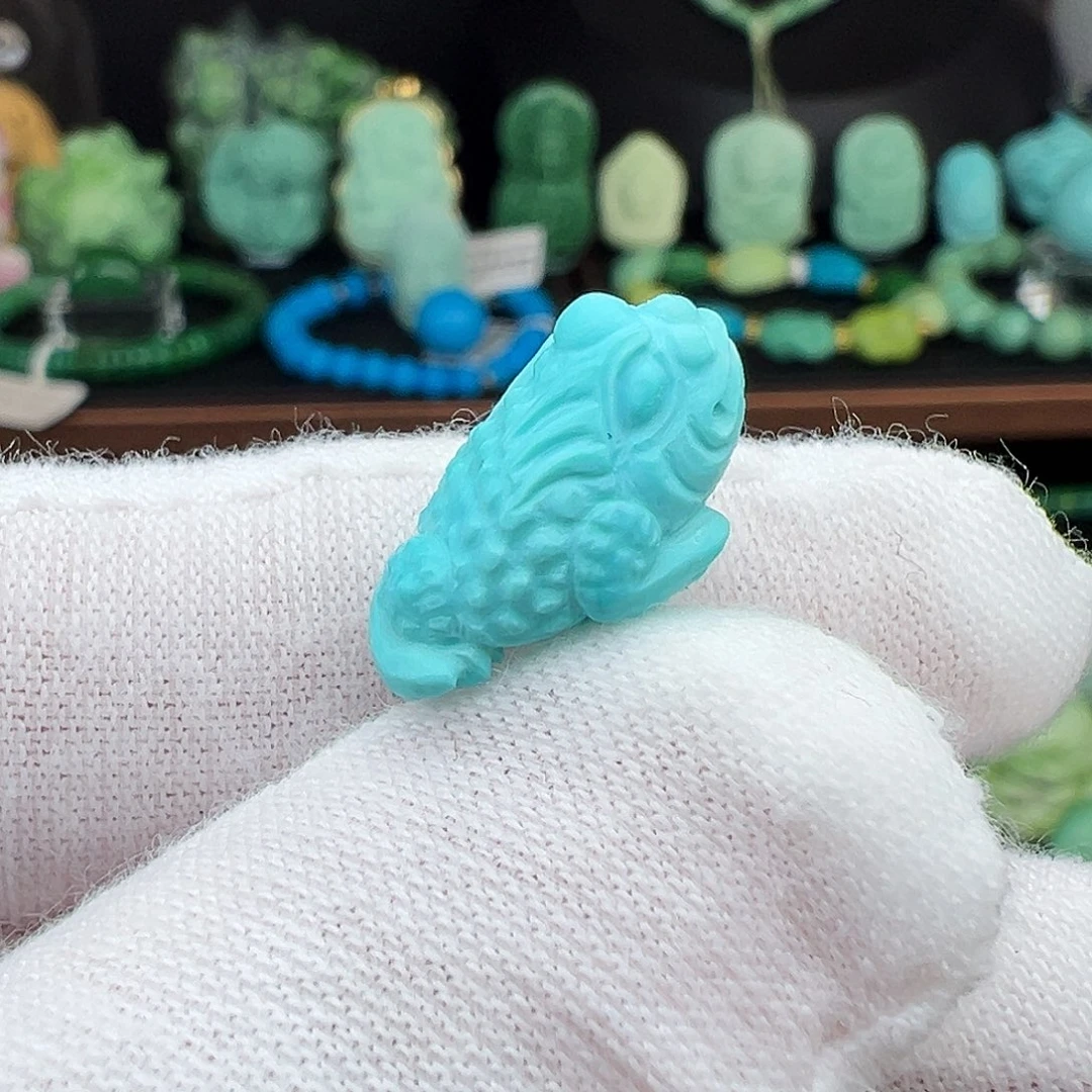 绿松石未镶嵌绿松石主播万丽