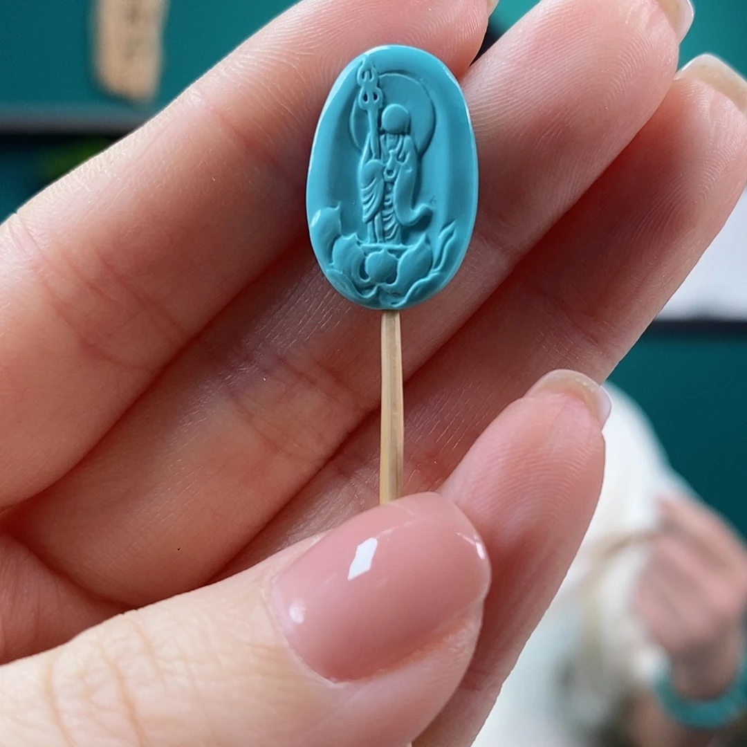 绿松石珠宝奇石未镶嵌