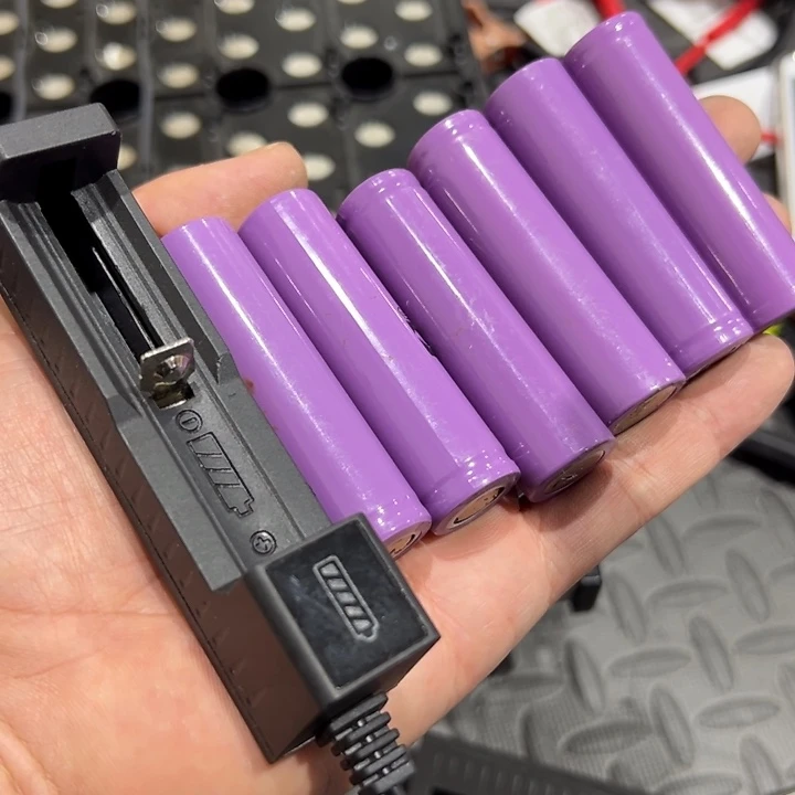 桑蚕丝18650电池6节一个