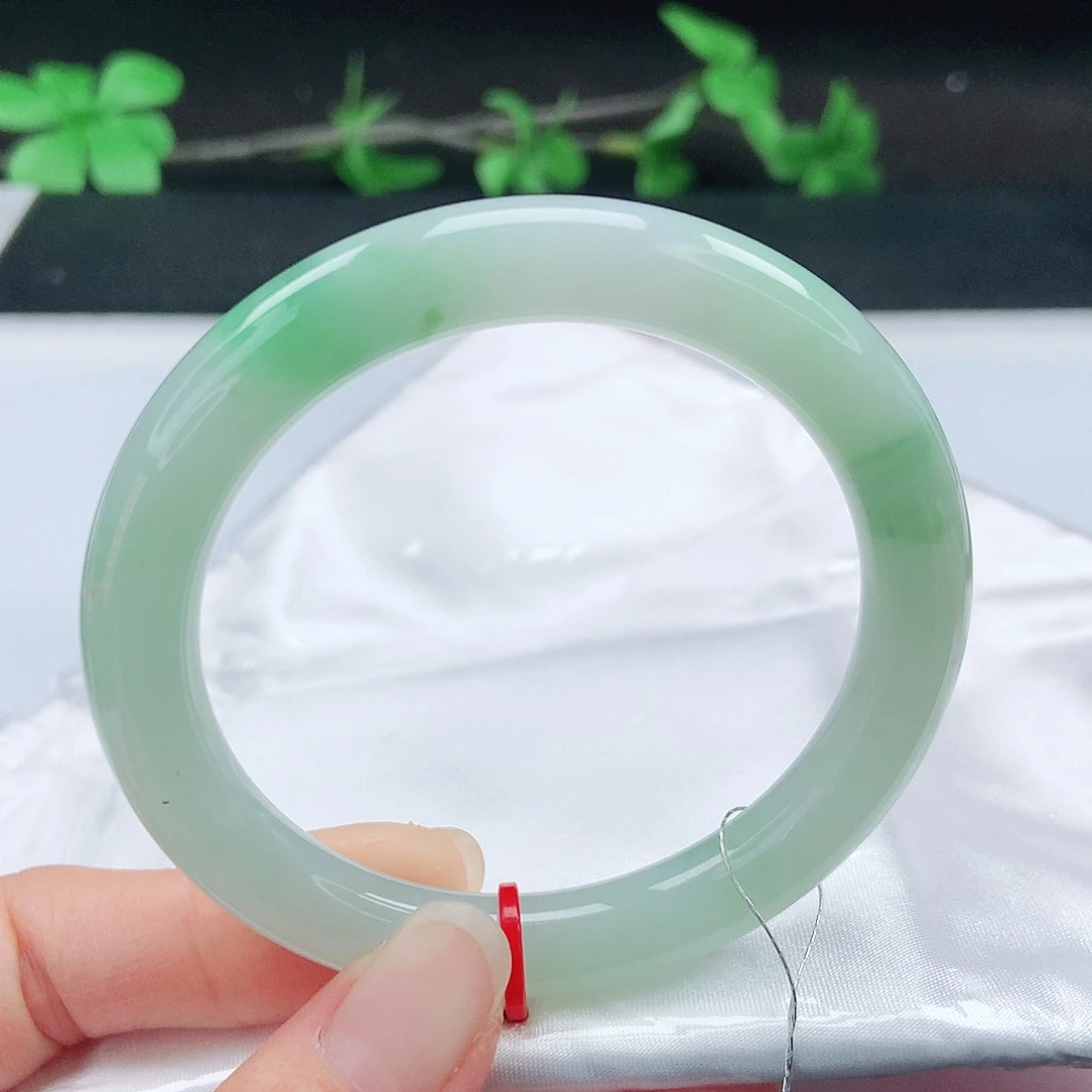 未镶嵌手镯（圆镯）翡翠55圆