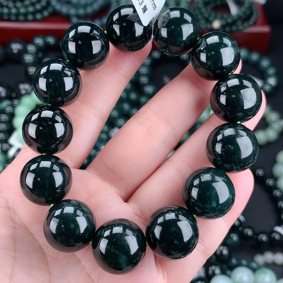 翡翠未镶嵌毛衣链东**帆