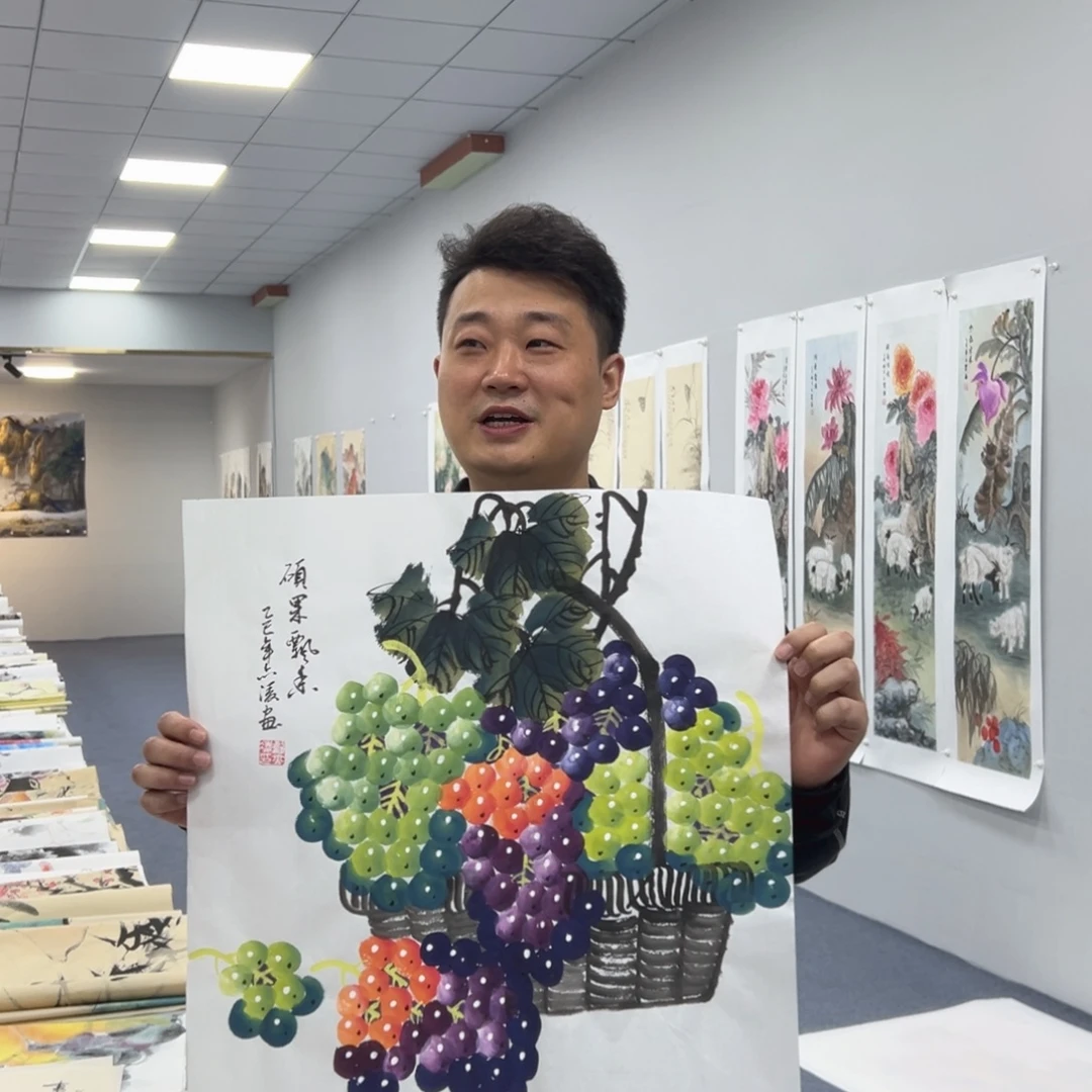 国画国画作品宣纸纯手绘