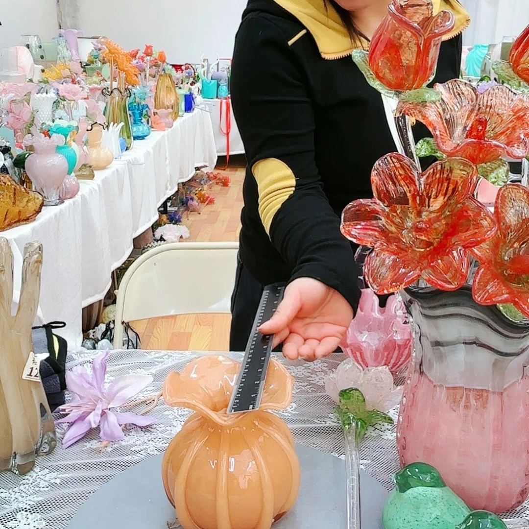 福利不退不换琉璃花瓶艺术品