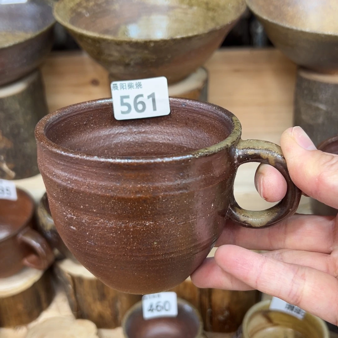 晨阳柴烧茶器链接拼接裂痕