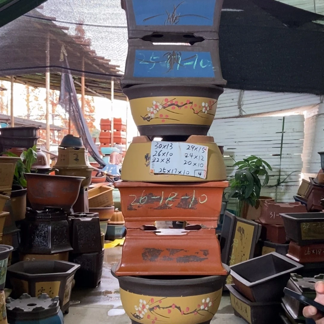 紫砂花盆紫砂紫砂