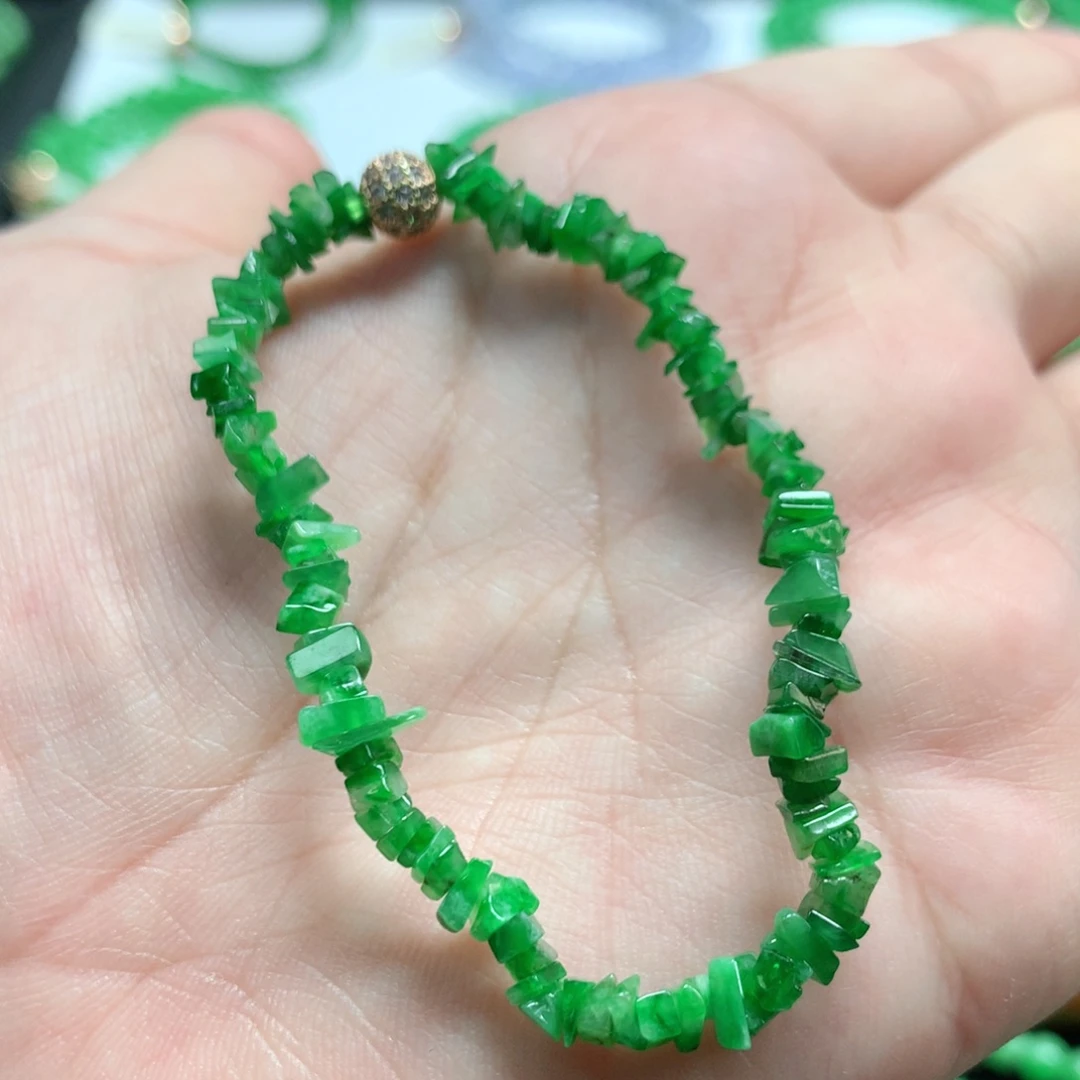 翡翠未镶嵌手链翡翠
