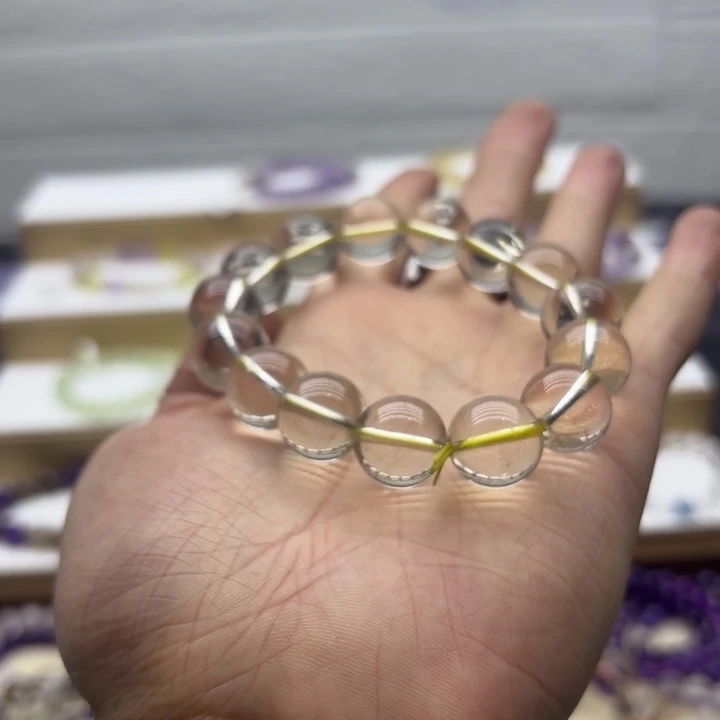 水晶未镶嵌珠宝半成品白水晶