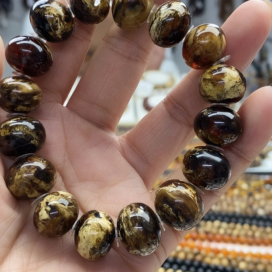 琥珀未镶嵌裸石琥珀，15