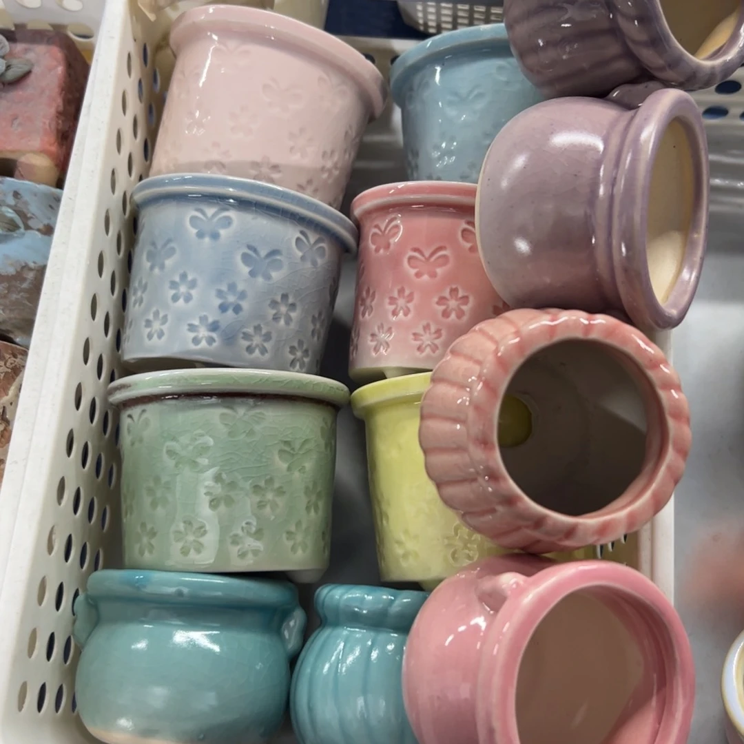 陶瓷多肉小花盆@@2050