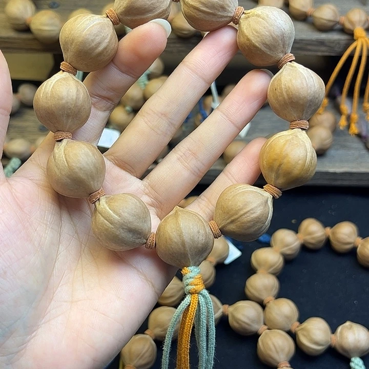 王***郎橄榄核手串001 22×25