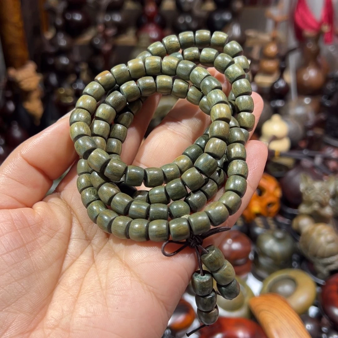 维腊木（绿檀）手串手串手串0.8
