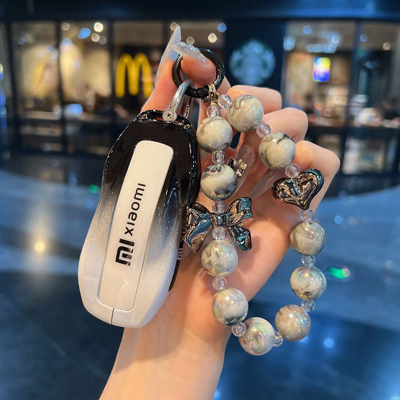 适用小米su7钥匙套2025su7pro智能su7max汽车专用YU7 金属包壳扣