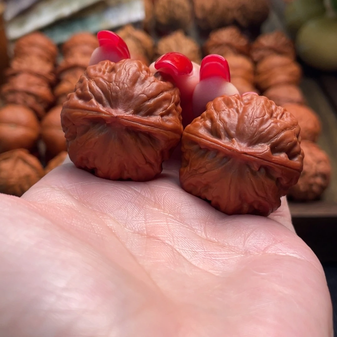 把件文玩核桃方头粗筋