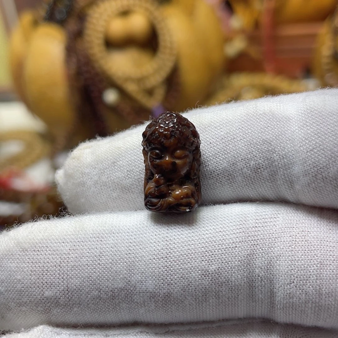 手串星月菩提雕刻楼兰美女