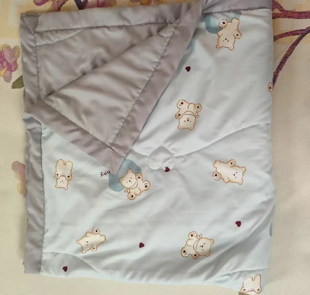 【云朵小熊】100*110cm清仓夏季水洗棉夏季童被