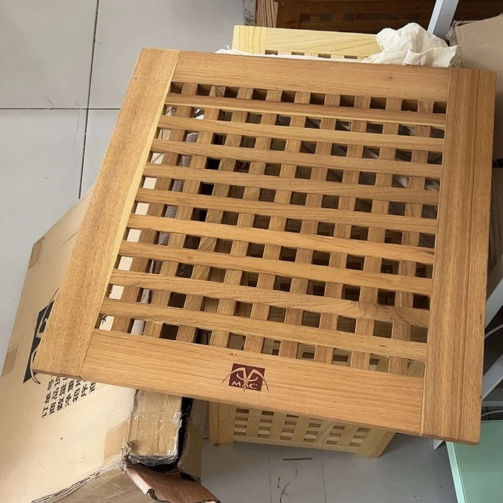 ^***^碳钢深色方形脏衣篓瑕疵不退不换
