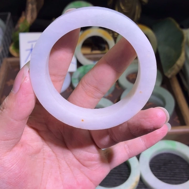 定制翡翠未镶嵌缅甸翡翠A货手镯毛胚定制