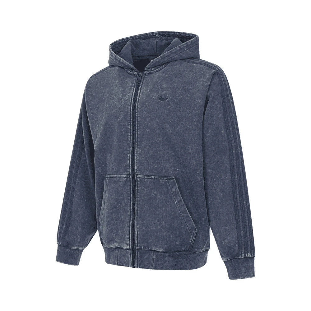 【滔搏联动】adidas阿迪达斯男子WASHED HD JKT针织连帽外套KA6759