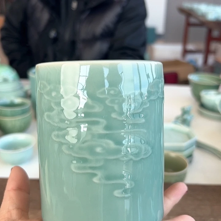小米茶器龙泉青瓷