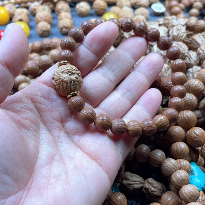 猴头核桃手串1.0同尺聚宝盆
