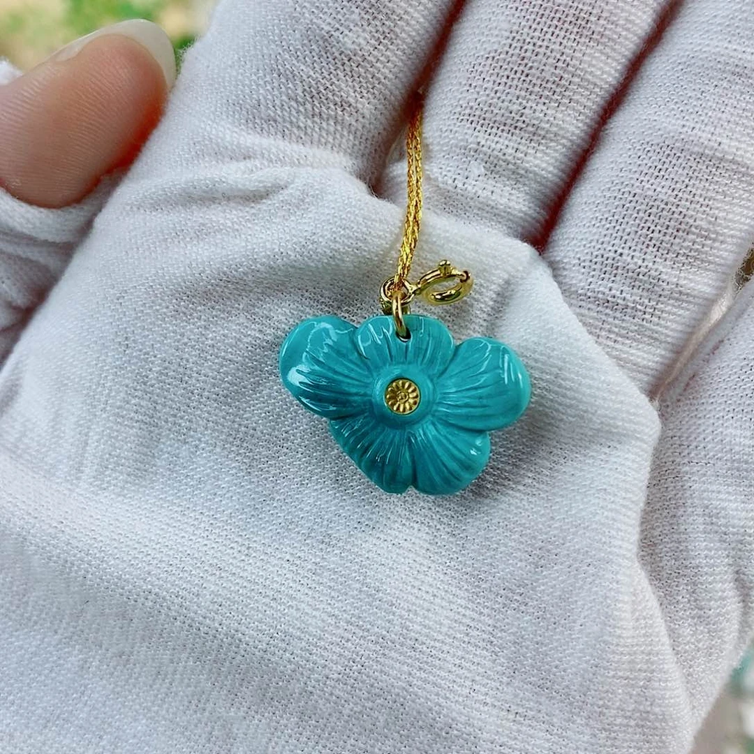 未镶嵌绿松石珠宝奇石