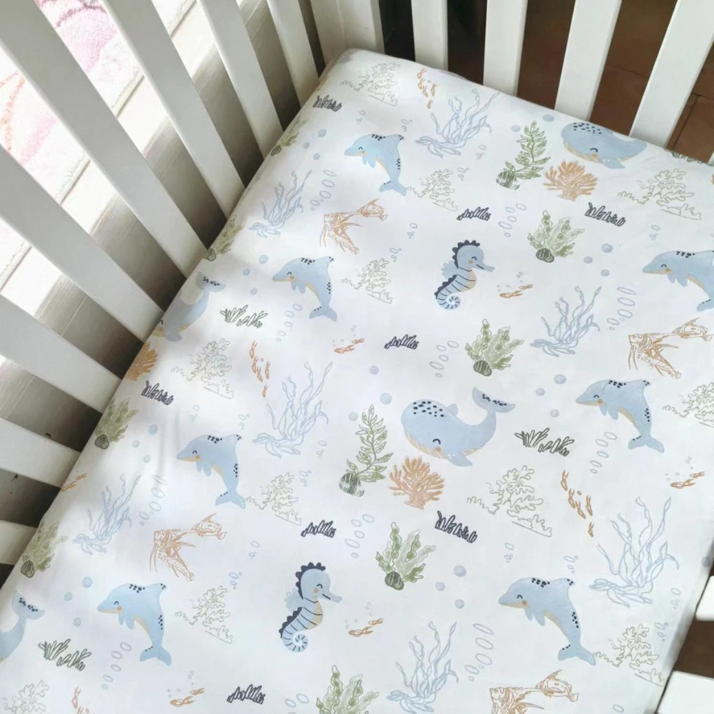 海之微笑 7a 级别母婴宝宝棉 1.9×2 米布料非成品