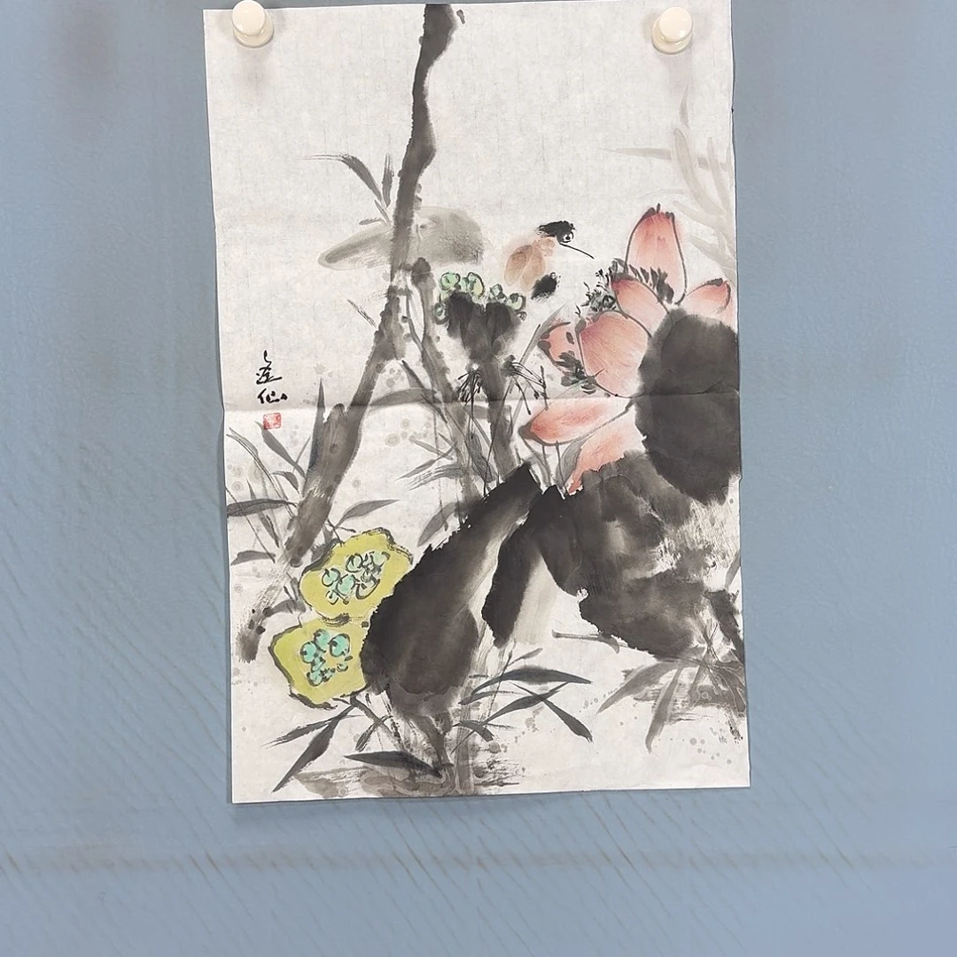 国画1355 牡丹仙子好可爱