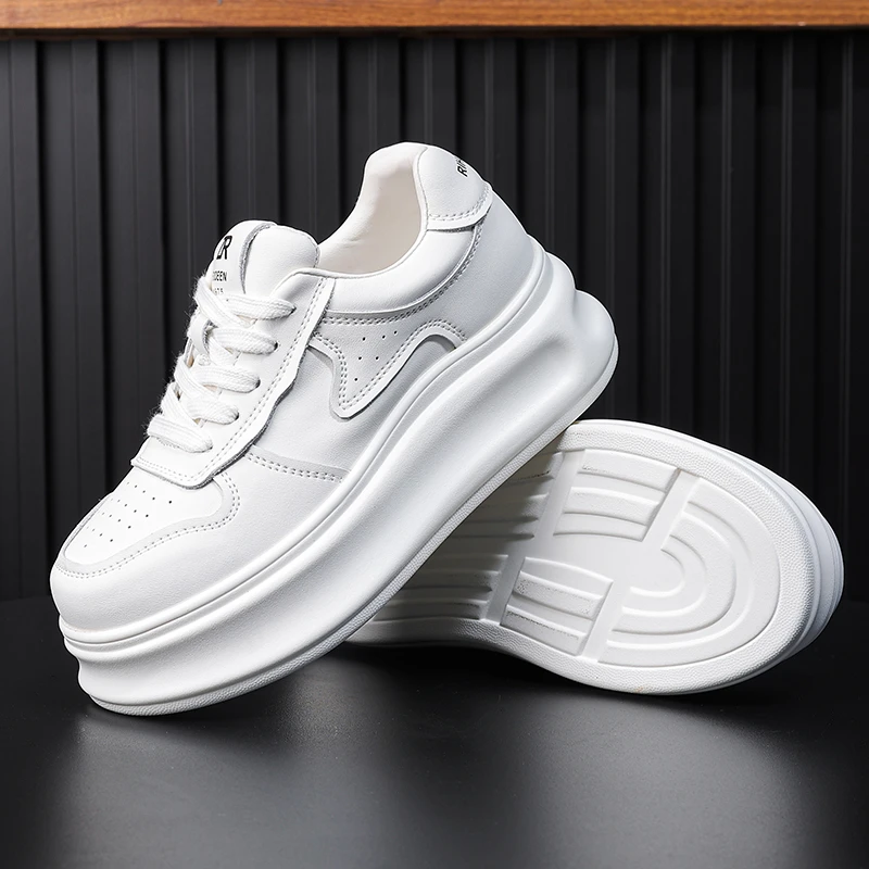 小白鞋女厚底韩版2025四季新款爆款透气百搭时尚休闲鞋23703