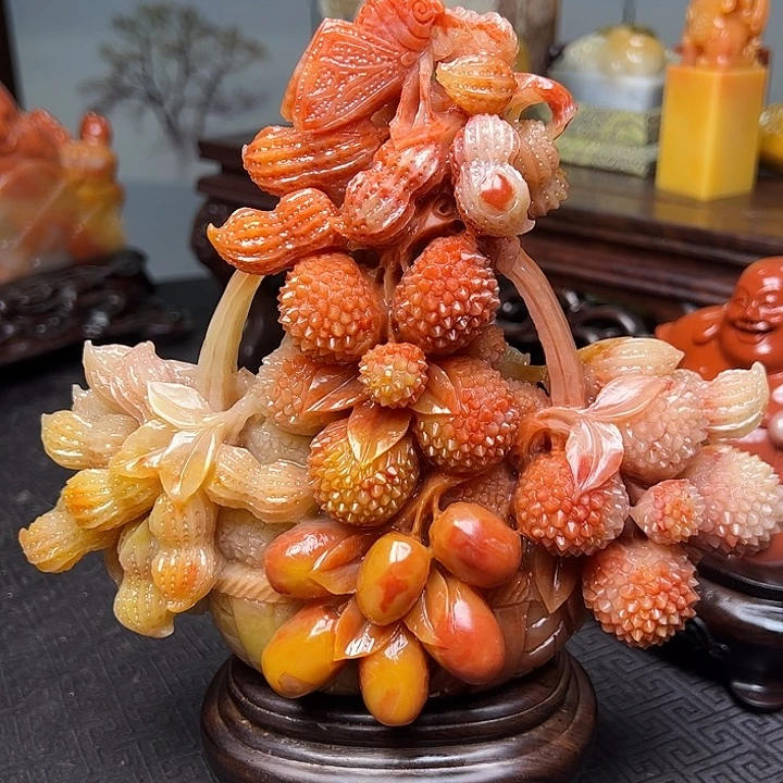 裤***下寿山石寿山石雕刻艺术