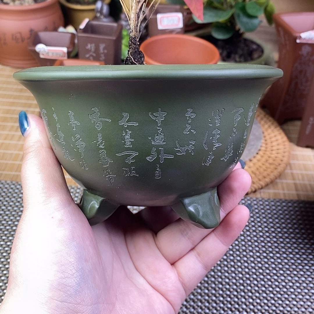 宜兴紫砂精品花盆