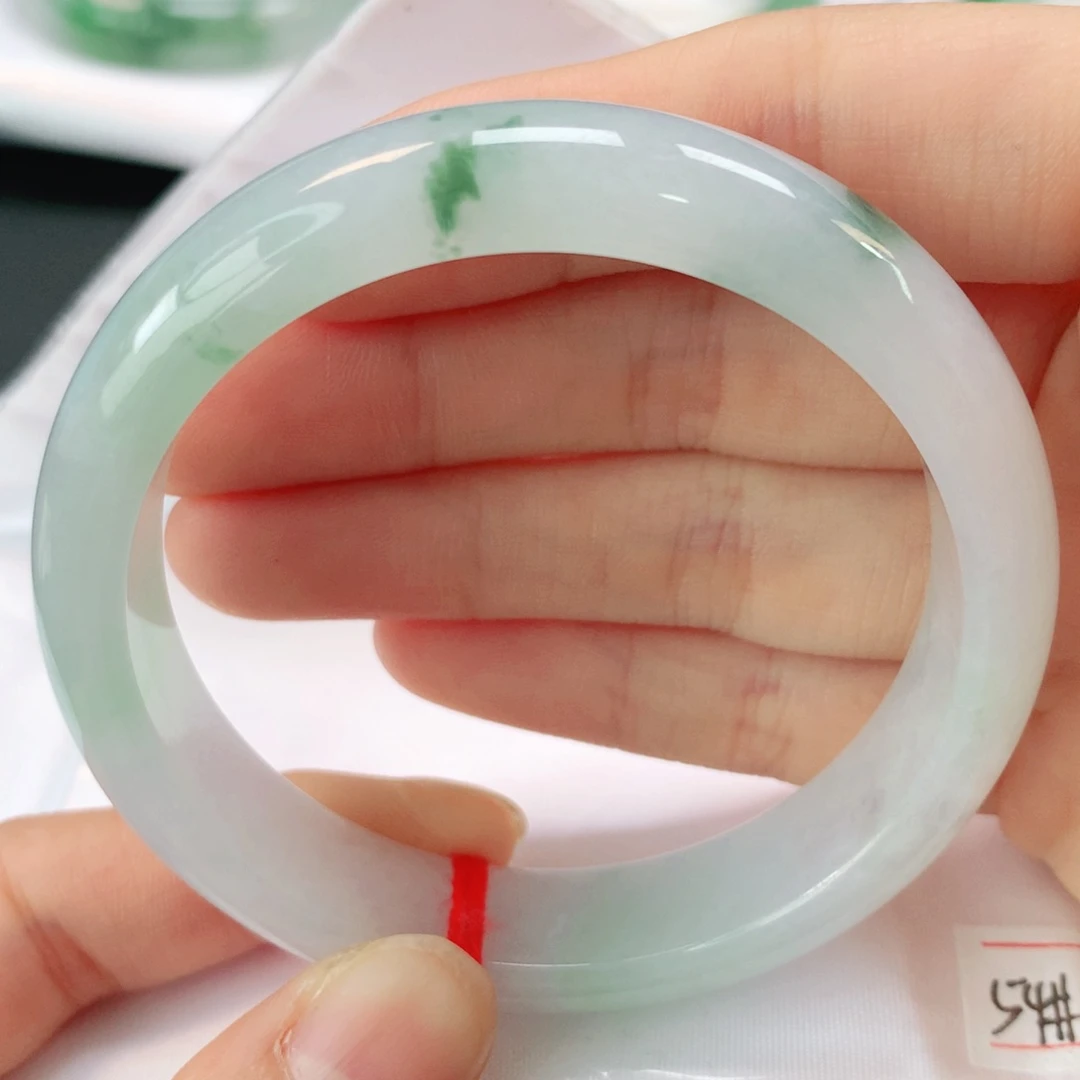 未镶嵌手镯翡翠翡翠手镯53.5