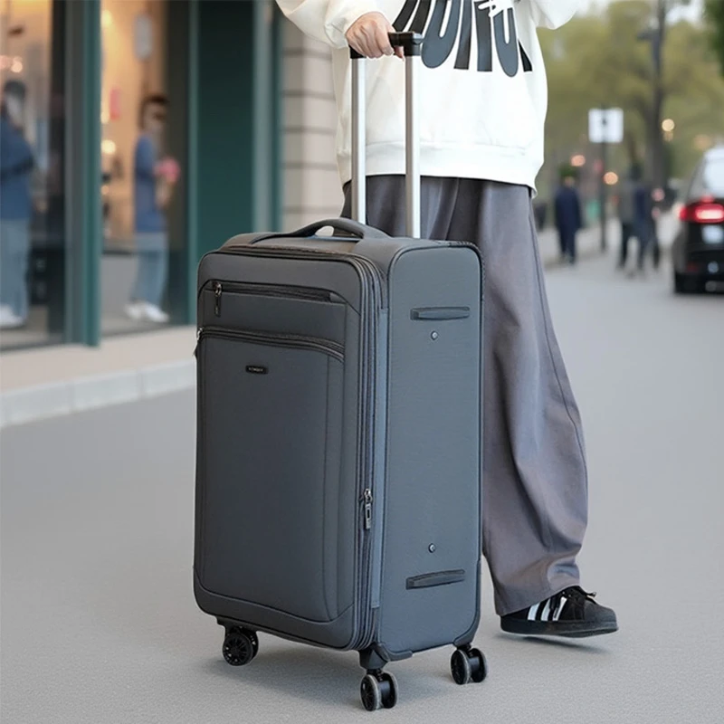 牛津布行李箱拉杆箱20寸登机箱可扩展层旅行箱密码箱行李箱 28寸