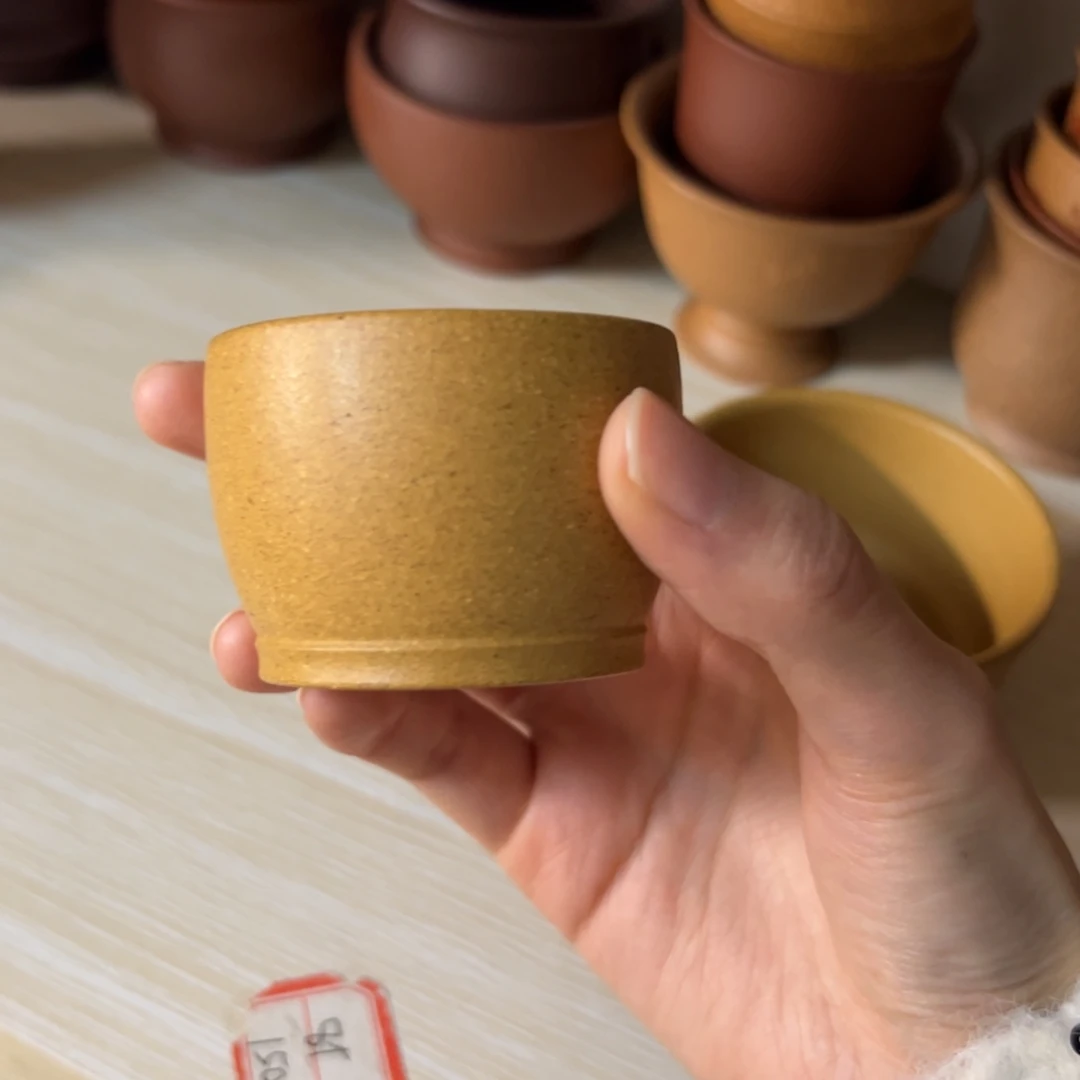 紫砂茶壶段泥客杯50