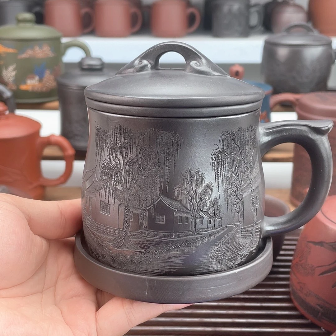 紫砂茶杯高档紫砂茶具套装