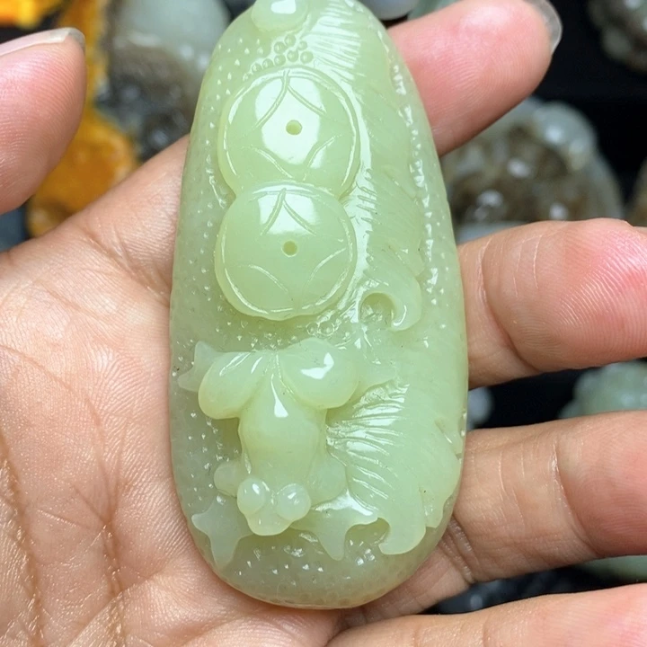 颈饰未镶嵌和田玉