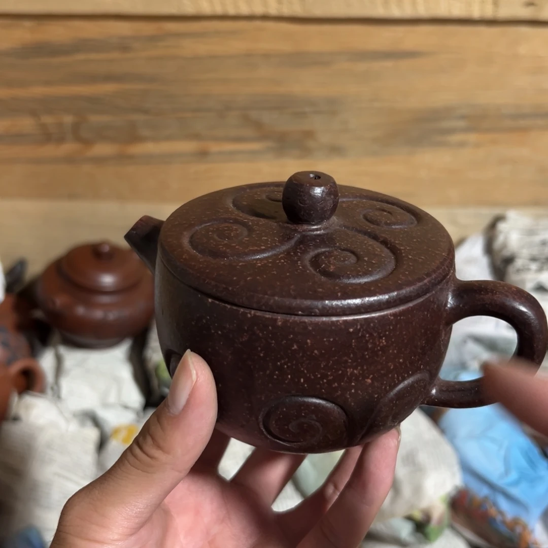 茶壶紫砂老厂紫砂壶一件！