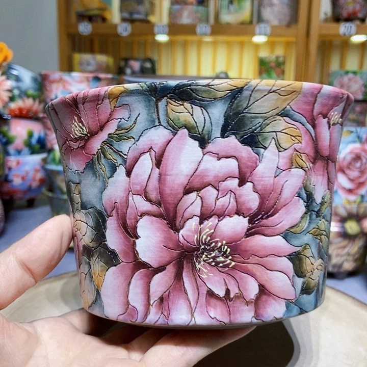 景德镇艺术手绘作品
