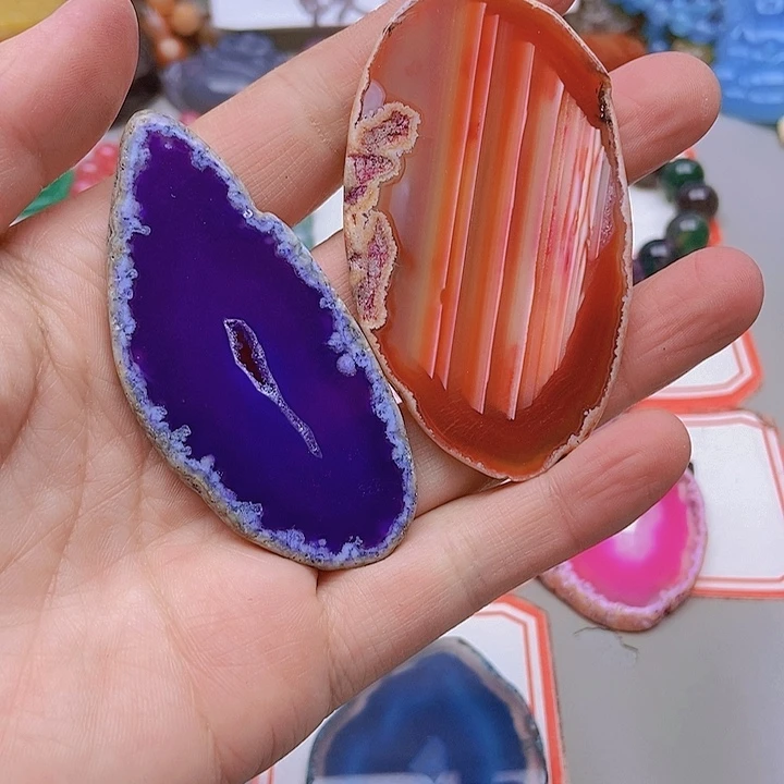 【闪购商品】未镶嵌玛瑙/玉髓珠宝半成品然**物