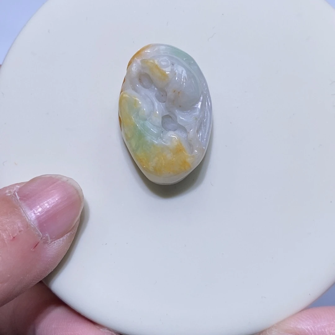 未镶嵌挂件翡翠挂件