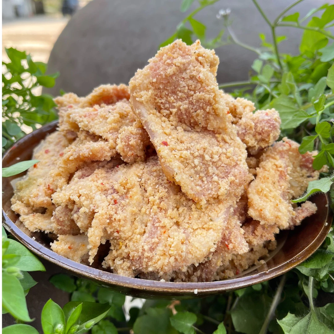 小甜哥农家传统手工粉蒸酸渣肉小时候的味道（五花肉）初级农产品