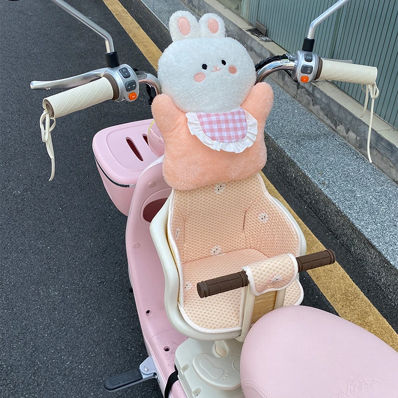 电动车防撞垫儿童座椅宝宝防撞头保护垫电瓶车防撞玩偶神器可爱
