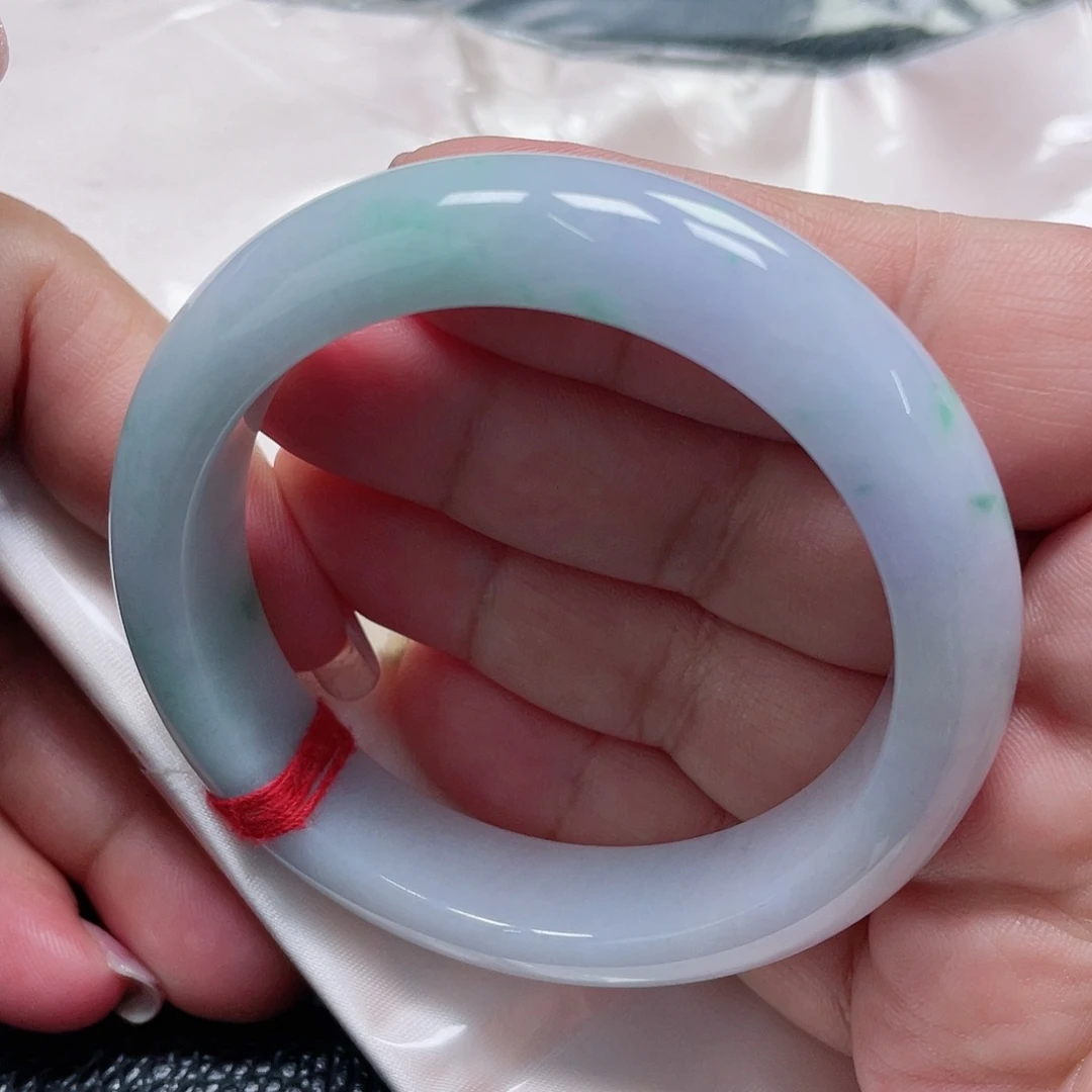 未镶嵌手镯（圆镯）翡翠缅甸翡翠手镯54圈